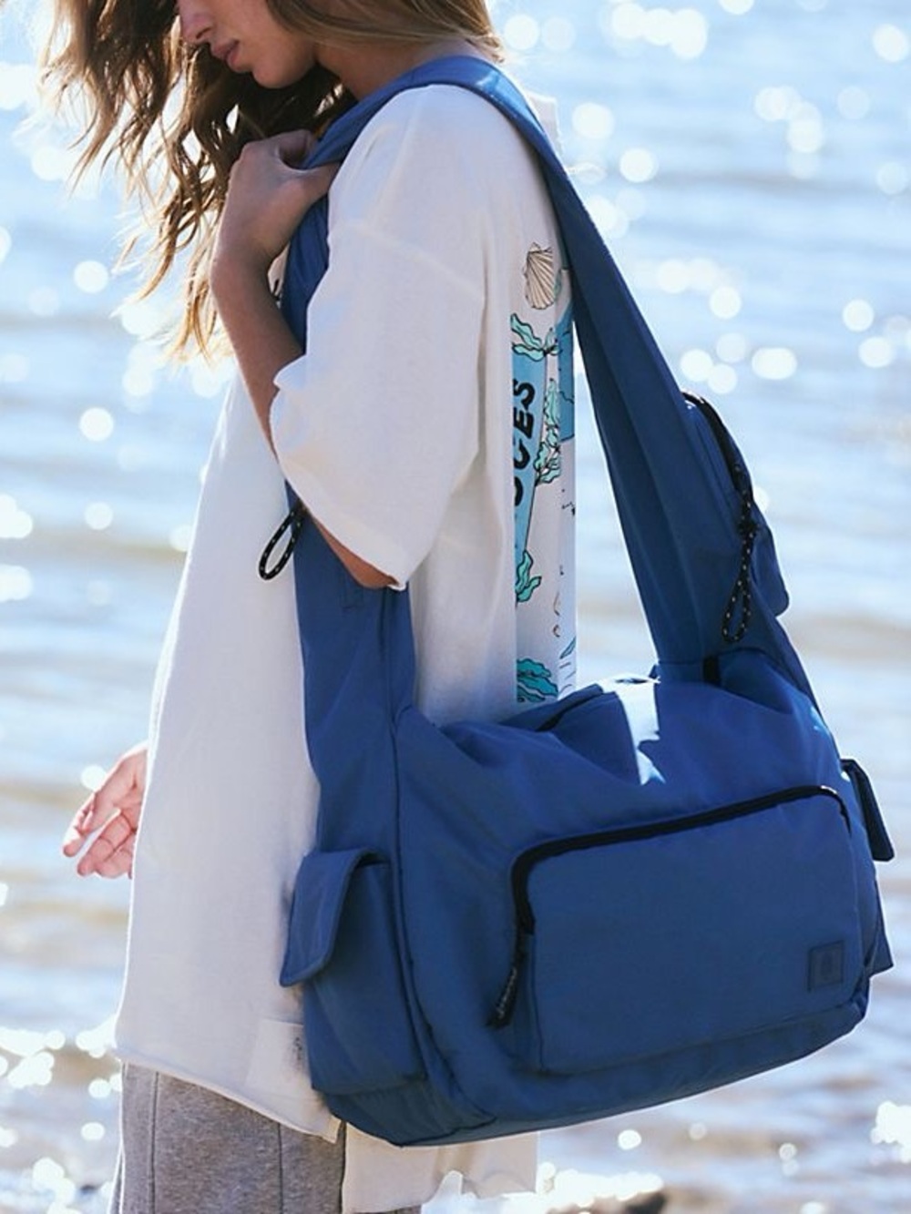 Free People Movement Parlay Puffer Sling Carryall Bag